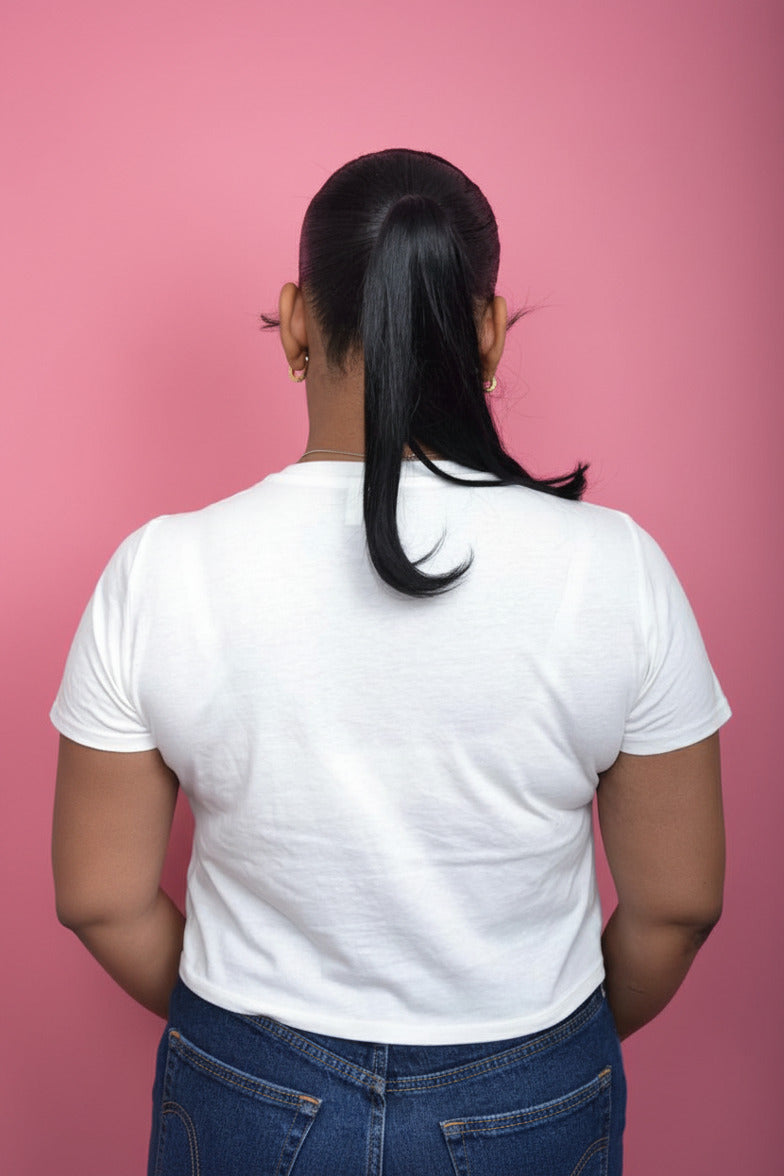 “I ❤️ Nerds” Cropped Baby Tee